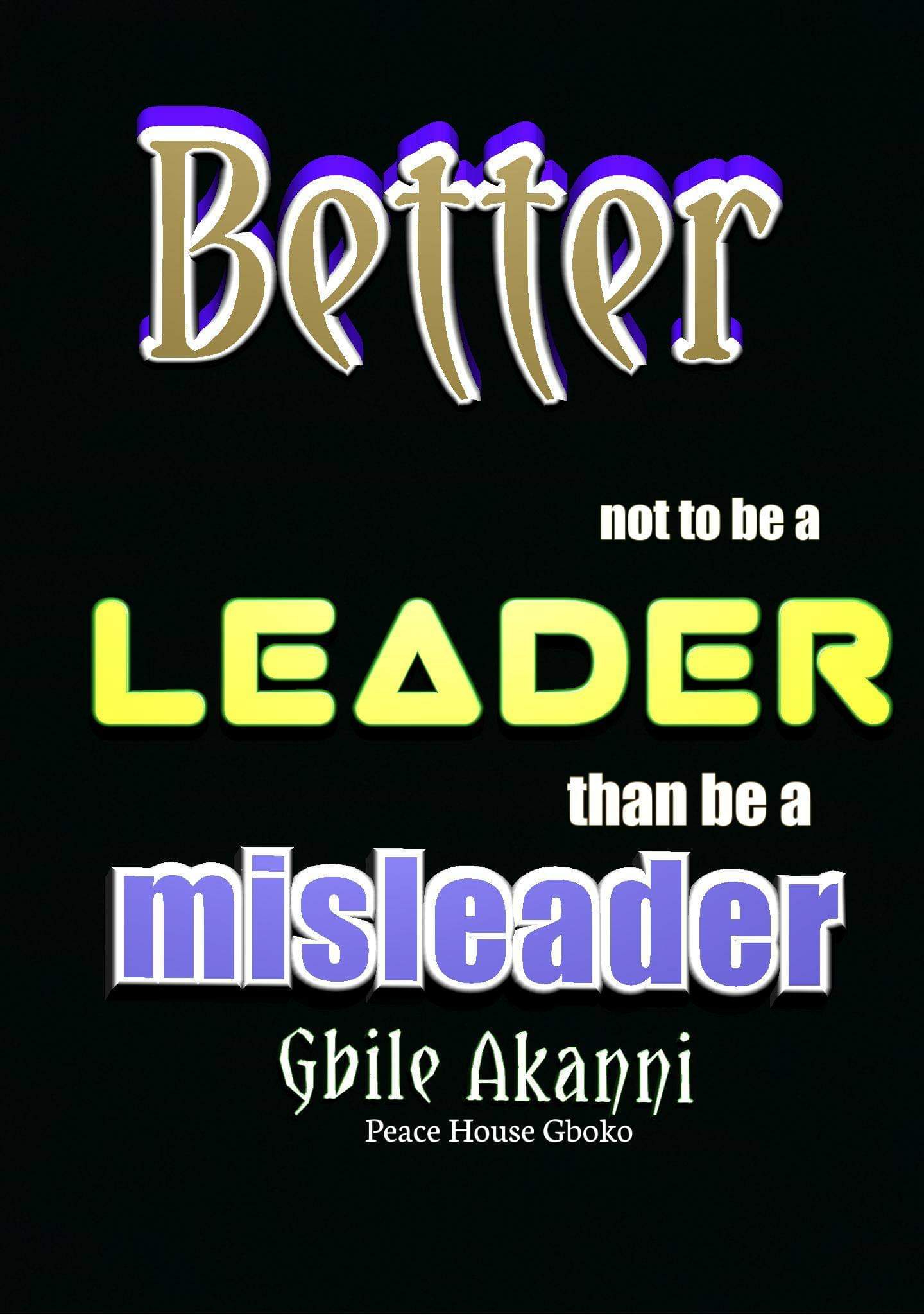 Gbile Akanni quotes