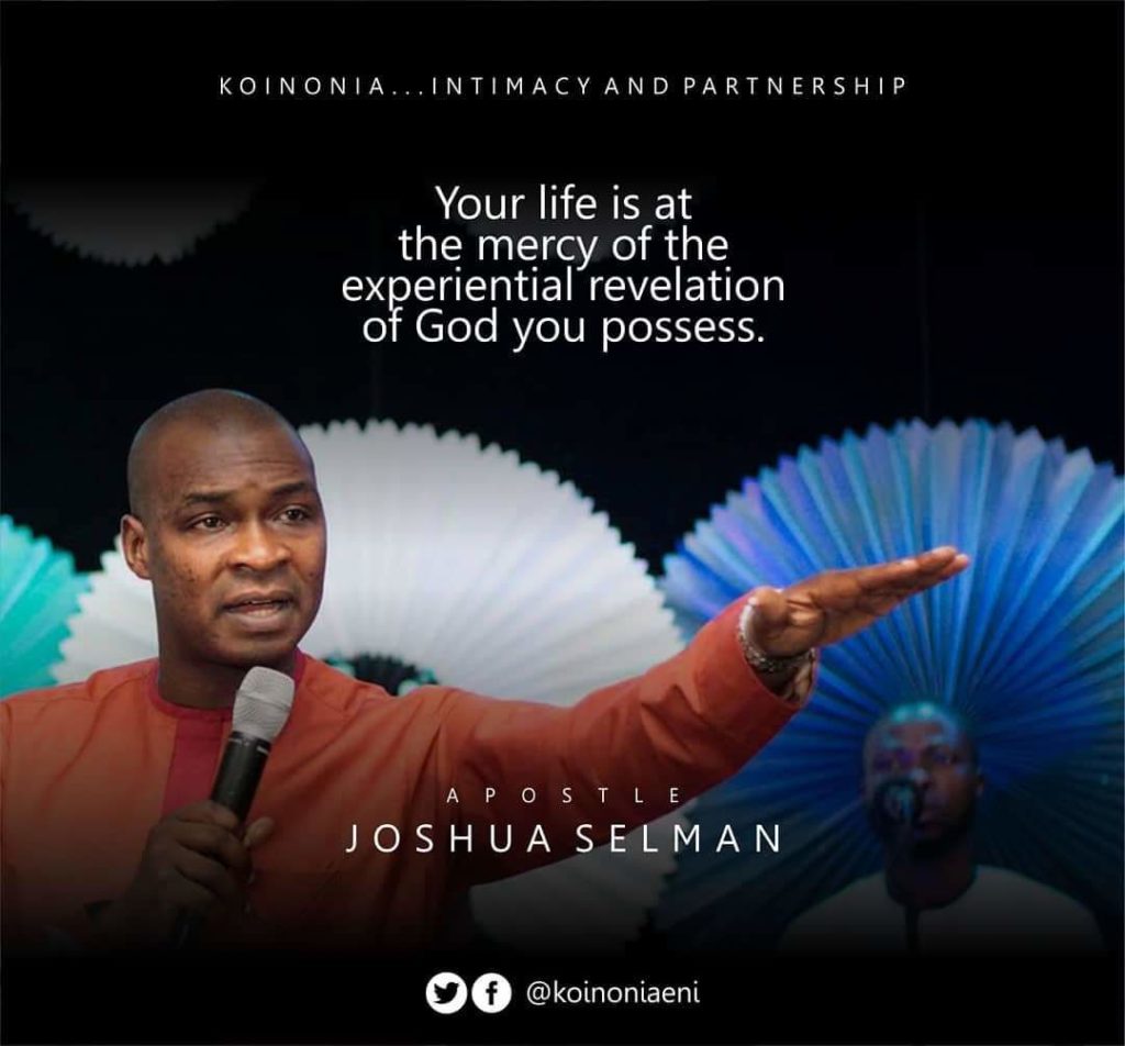 Here Are 200+ Apostle Joshua Selman Quotes That Will Surely Change Your ...