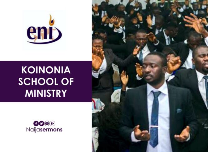 KOINONIA SCHOOL OF MINISTRY