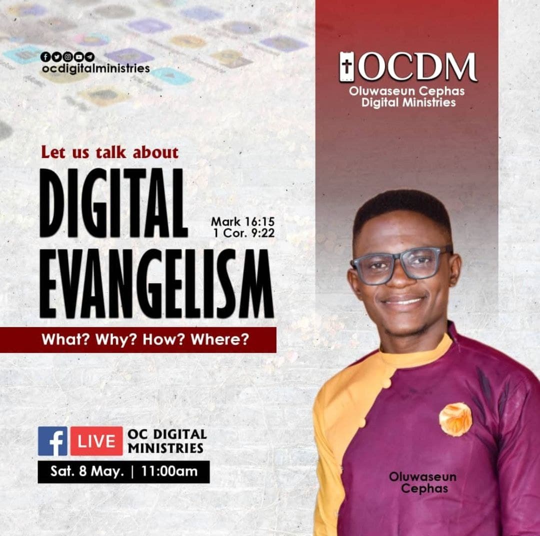 Download the ART OF DIGITAL EVANGELISM by Oluwaseun Cephas (Audio teaching) 15