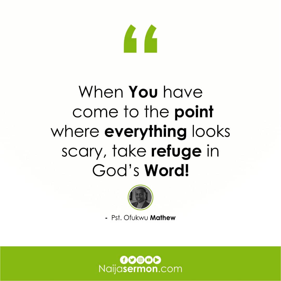 Quote of the Day by Pst. Ofukwu Matthew 19