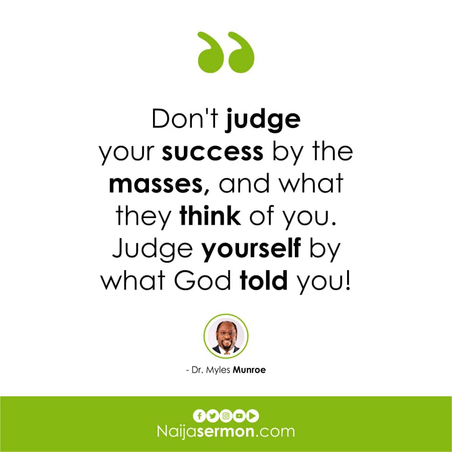 Quote of the Day by Dr. Myles Munroe 13
