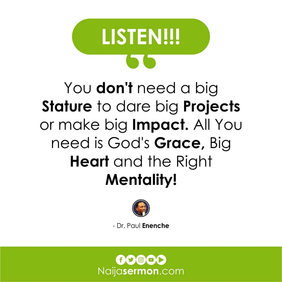 Quote of the Day By Dr. Paul Enenche 19
