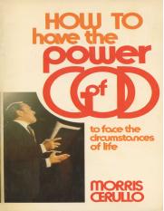 DOWNLOAD PDF: How to Have the Power of God by Morris Cerullo 18