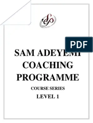 DOWNLOAD PDF: Coaching Program by Sam Adeyemi 18