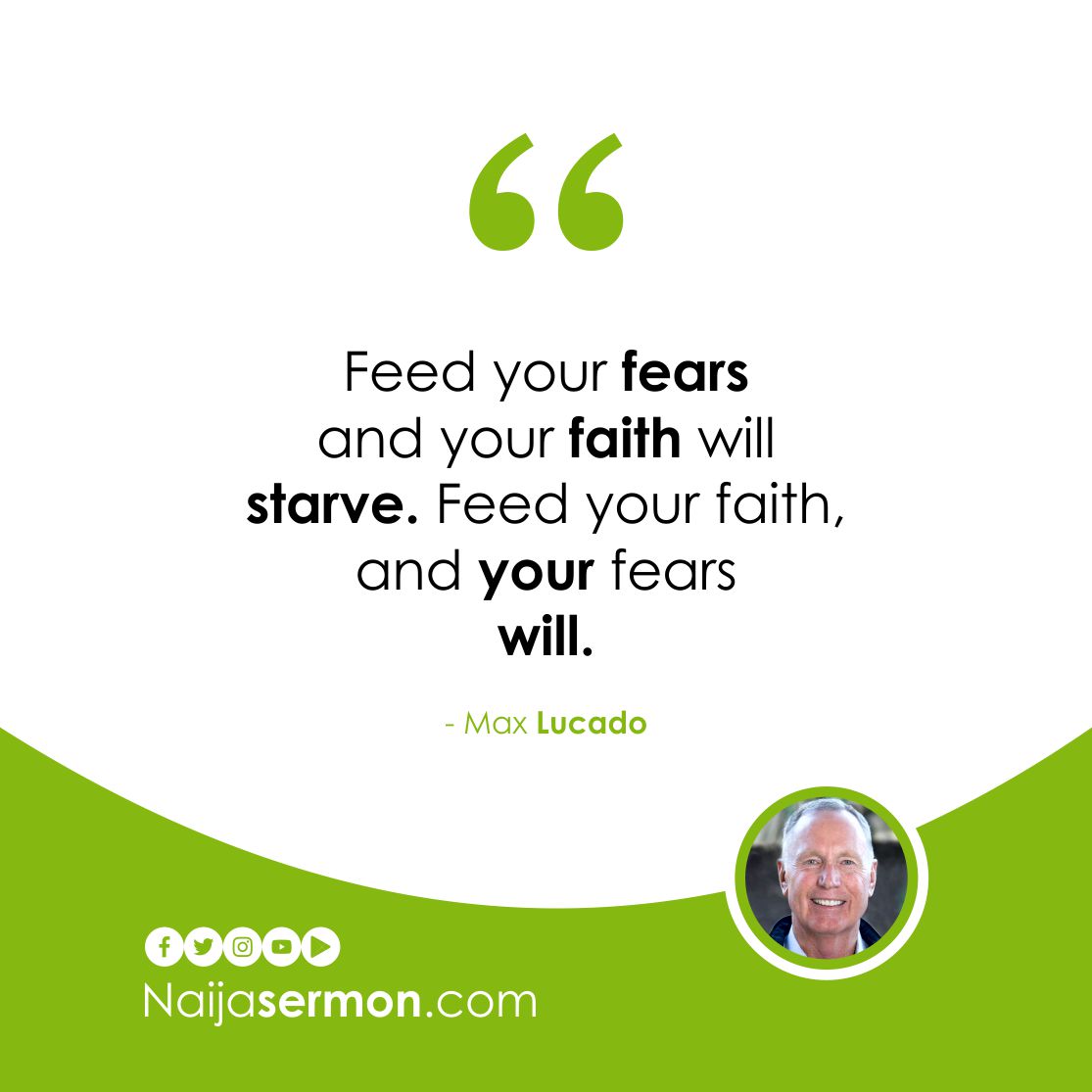 Quote of the Day by Max Lucado 19