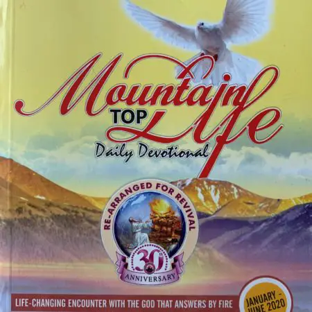 FREE: Read MFM Mountain Top Daily Devotional for TODAY Online (Updated) 7