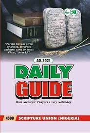 Scripture Union Daily Guide for Today