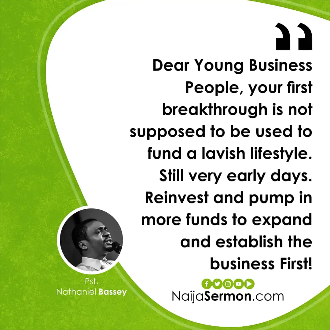 QUOTE OF THE DAY BY NATHANIEL BASSEY 21