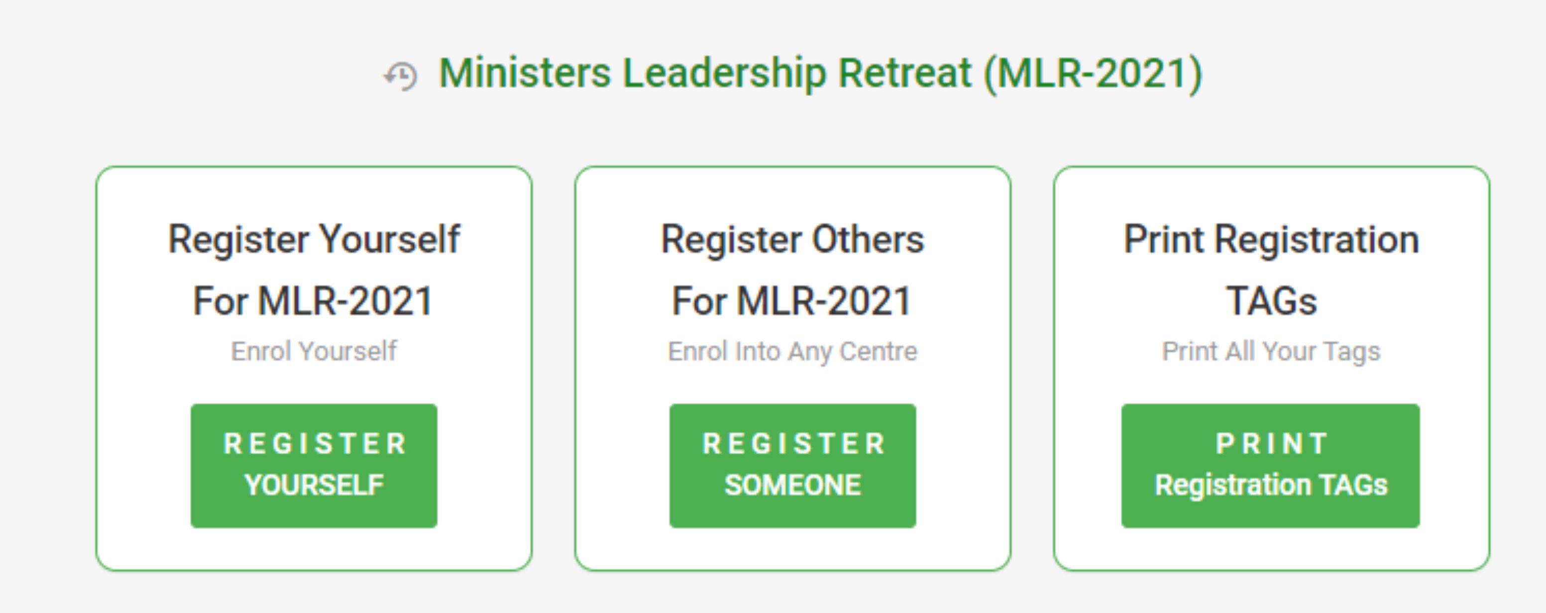How to Register for & Attend Peace House MLR 2021 (Ministers Leadership Retreat) 4