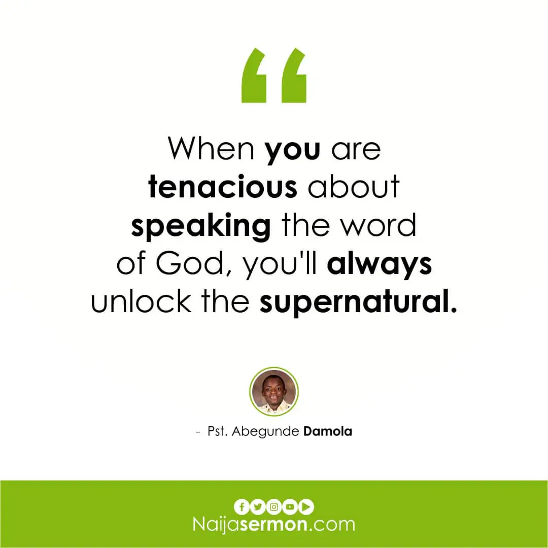 QUOTE OF THE DAY BY PASTOR DAMOLA SAMSON 17