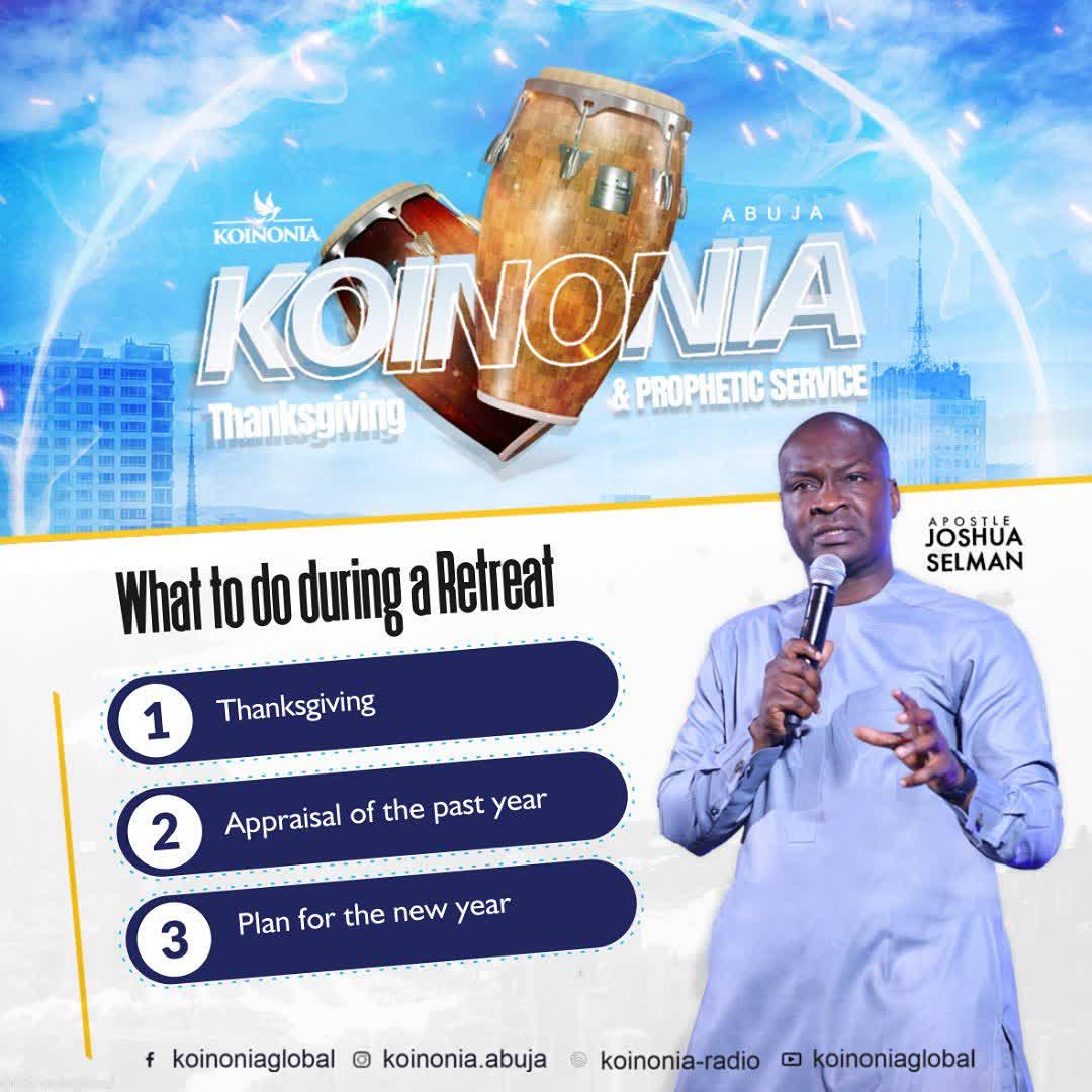 DOWNLOAD MP3: Last Koinonia Abuja Sunday Service 2021 by Apostle Joshua Selman (December 19, 2021) 18
