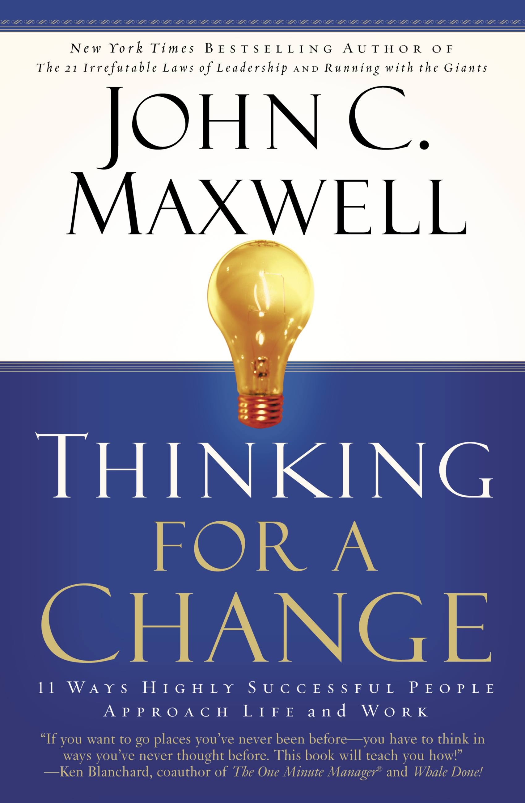 DOWNLOAD PDF: Thinking for a Change by John Maxwell 19