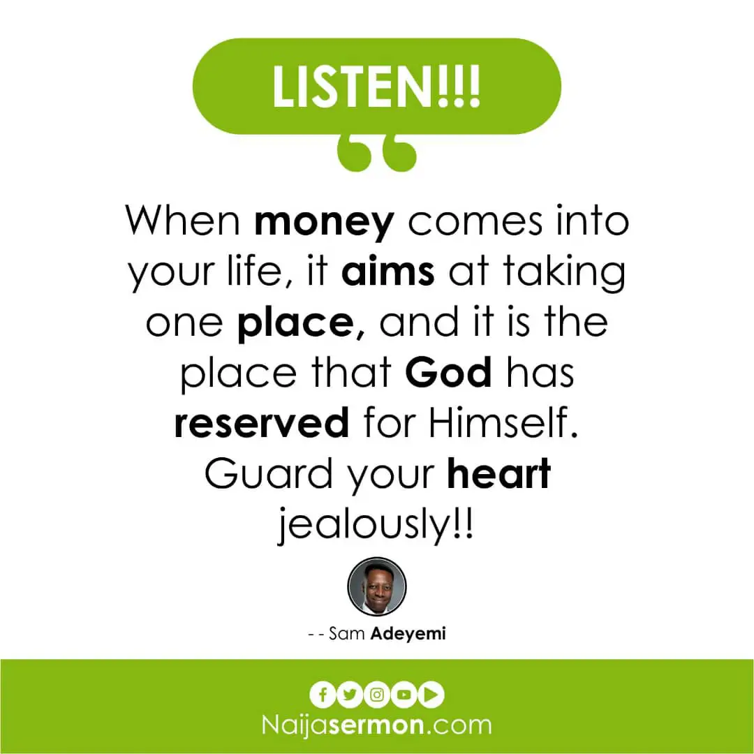 QUOTE OF THE DAY BY PASTOR SAM ADEYEMI 17