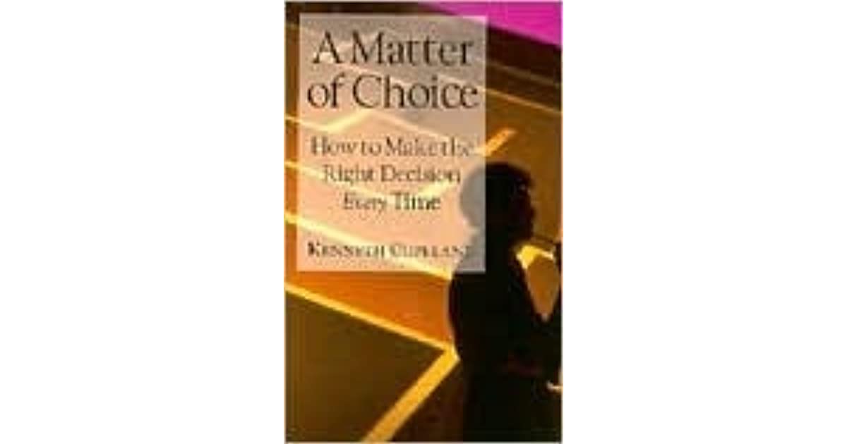 DOWNLOAD PDF: A Matter of Choice by Kenneth Copeland 18