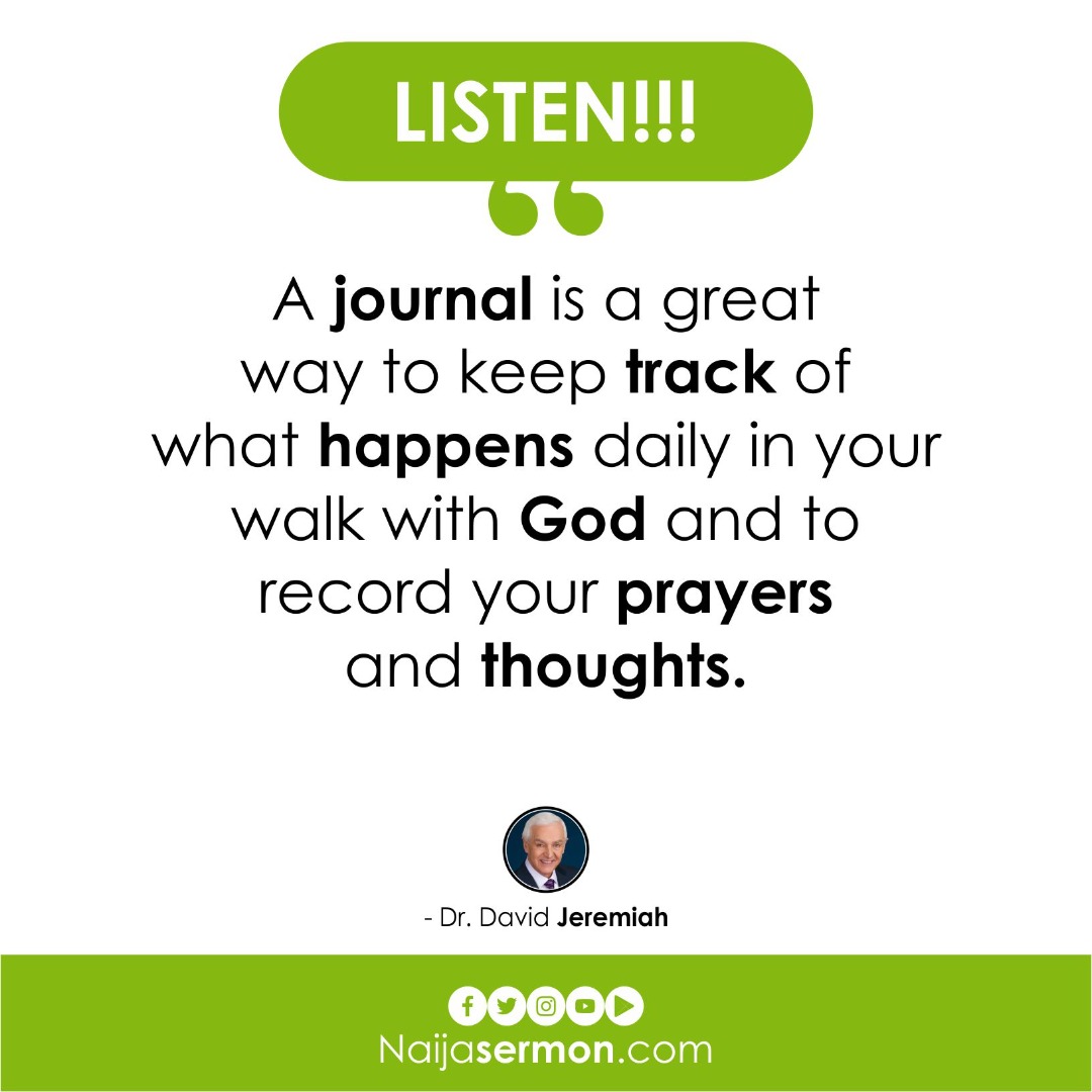 QUOTE OF THE DAY BY DR DAVID JEREMIAH 20