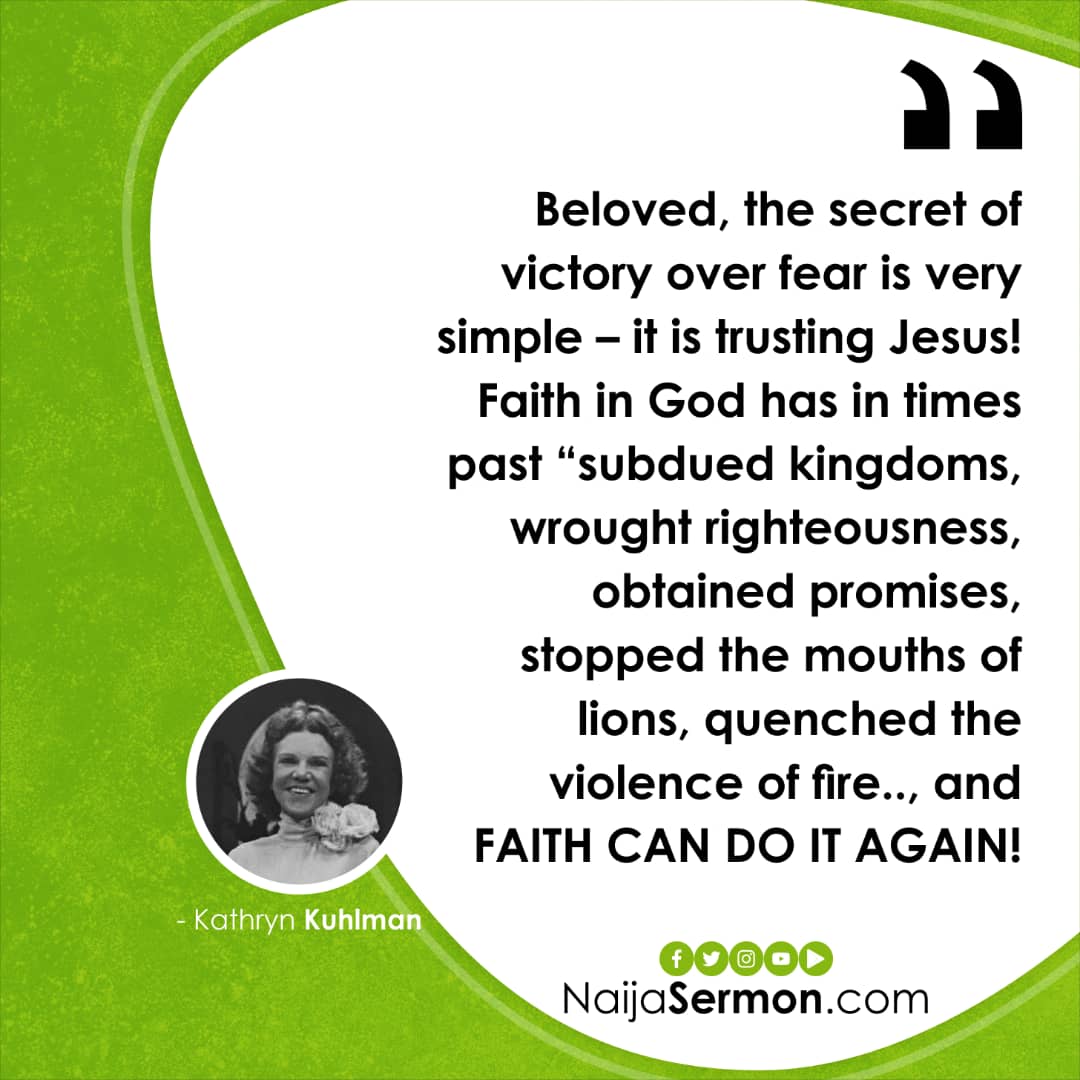 QUOTE OF THE DAY BY KATHRYN KUHLMAN 19