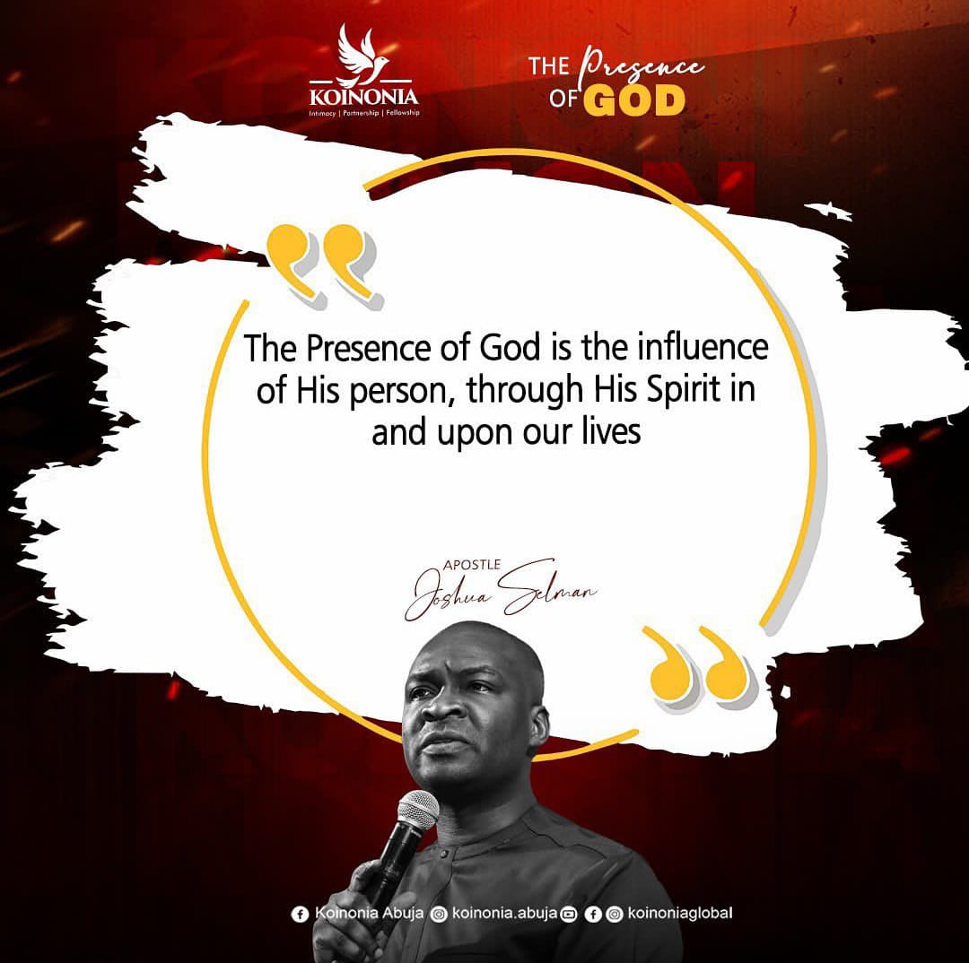 DOWNLOAD MP3: THE PRESENCE OF GOD by Apostle Joshua Selman (June 12, 2022) 3