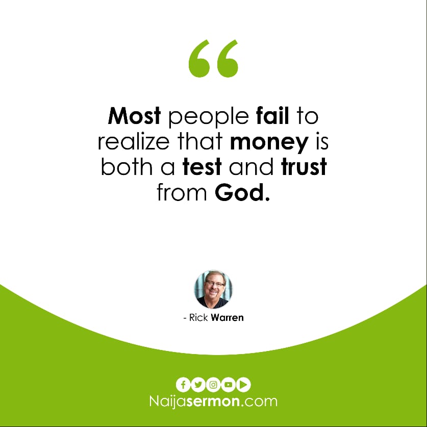 QUOTE OF THE DAY BY RICK WARREN 2