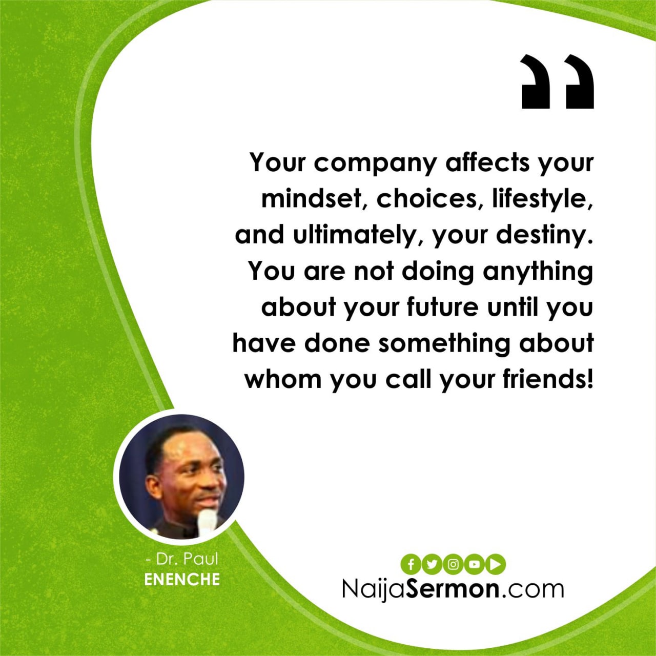QUOTE OF THE DAY BY DR. PAUL ENENCHE 17