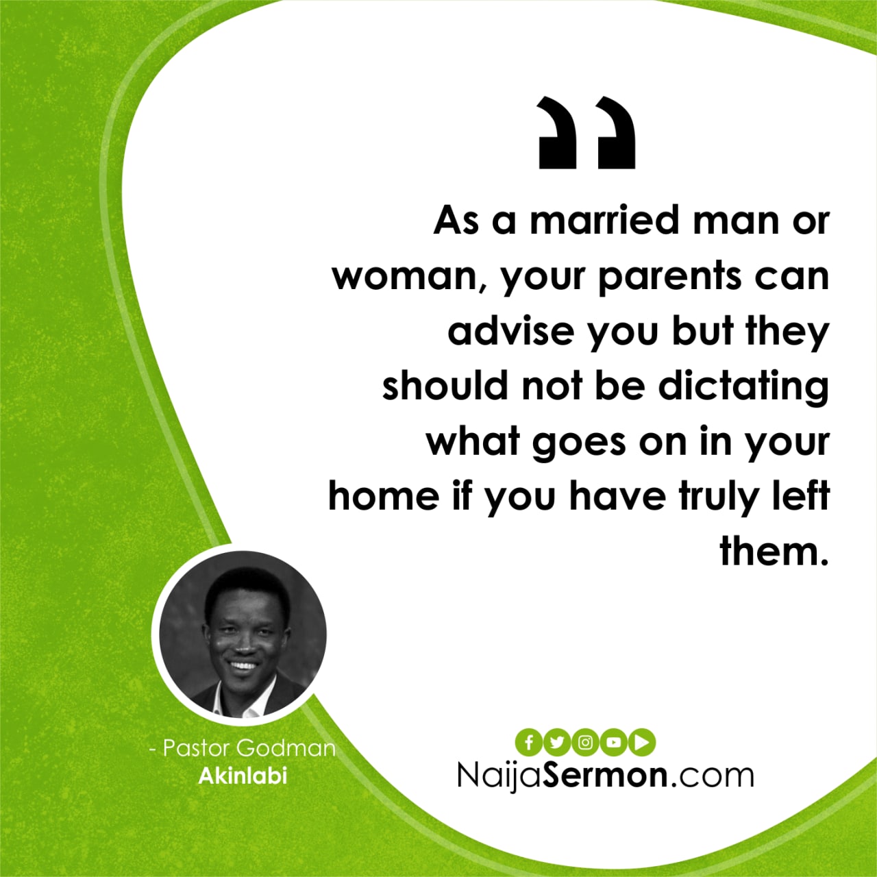 QUOTE OF THE DAY BY PASTOR GODMAN AKINLABI 19