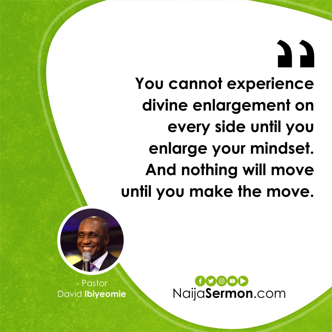 QUOTE OF THE DAY BY PASTOR DAVID IBIYEOMIE 1