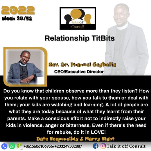 Read These Powerful Quotes by Rev. Dr. Phanuel Segbefia (Gen Titbits) 47