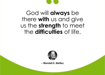 QUOTE OF THE DAY BY WENDELL E. METTEY 11