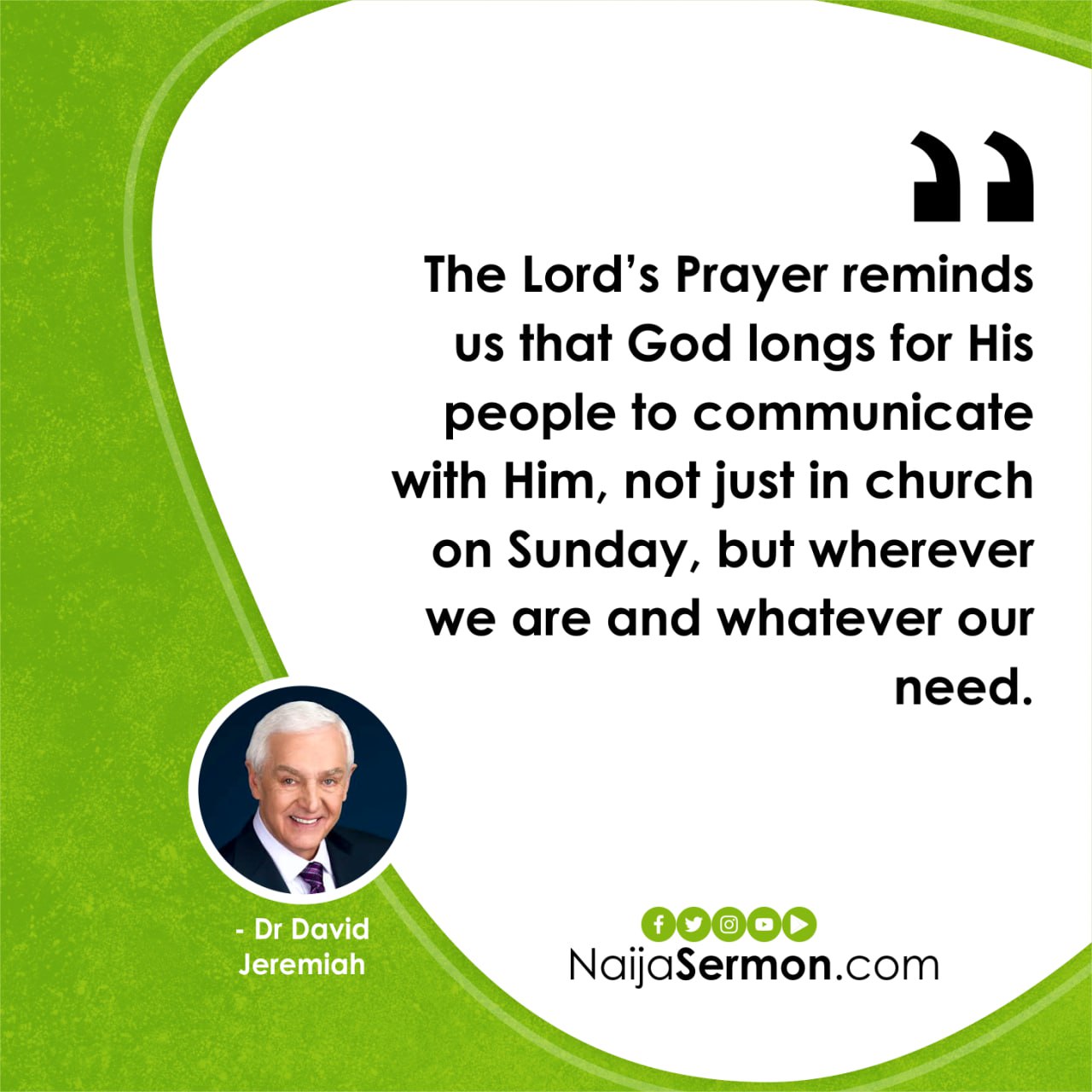 QUOTTE OF THE DAY BY DR. DAVID JEREMIAH 3