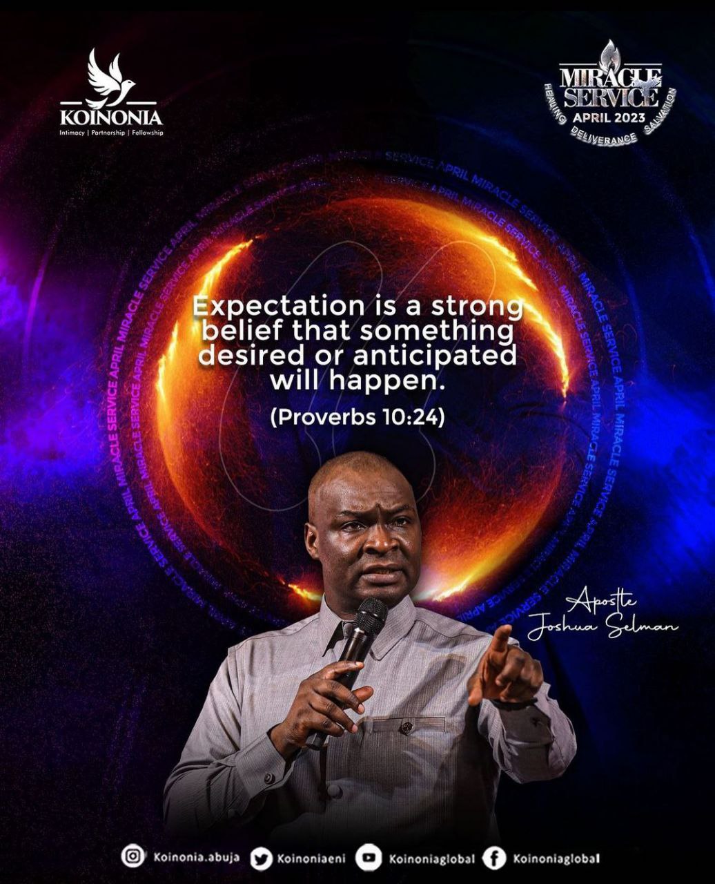 [Download] Koinonia Abuja Miracle Service April, 2023 10