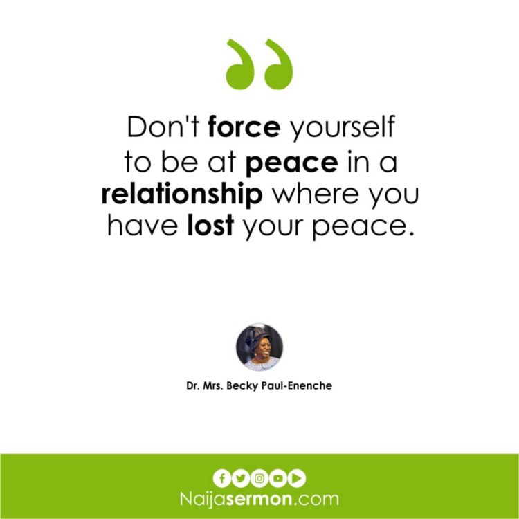 QUOTE OF THE DAY BY DR. MRS. BECKY PAUL-ENENCHE 1