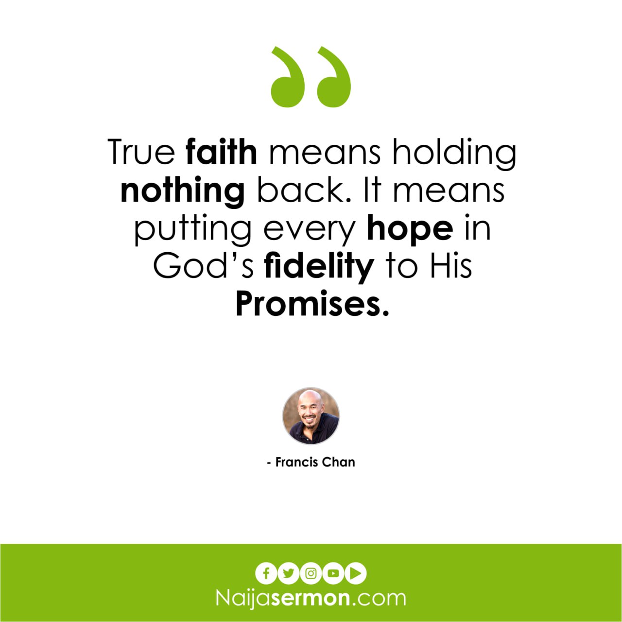 QUOTE OF THE DAY BY FRANCIS CHAN 3
