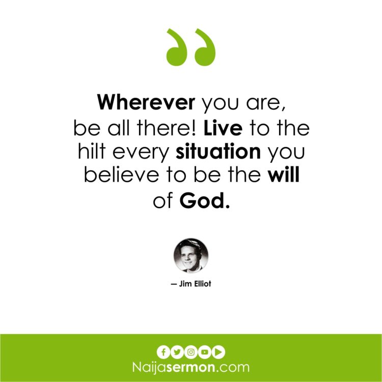 QUOTE OF THE DAY BY JIM ELLIOT 1