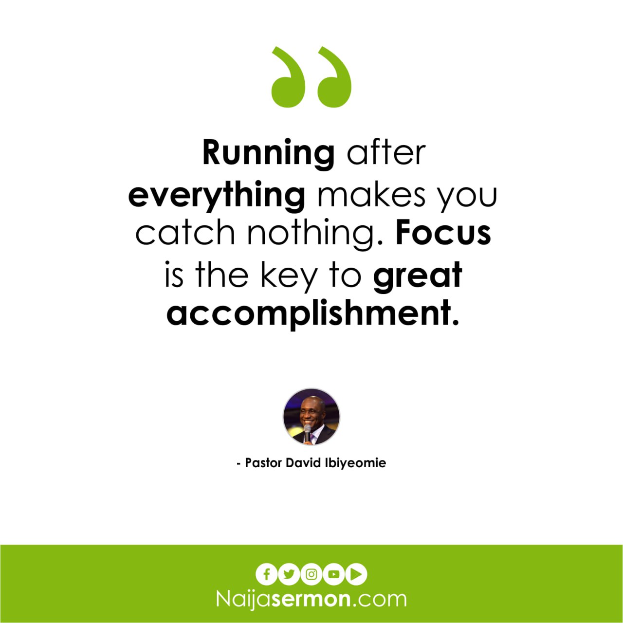QUOTE OF THE DAY BY PASTOR DAVID IBIYEOMIE 10