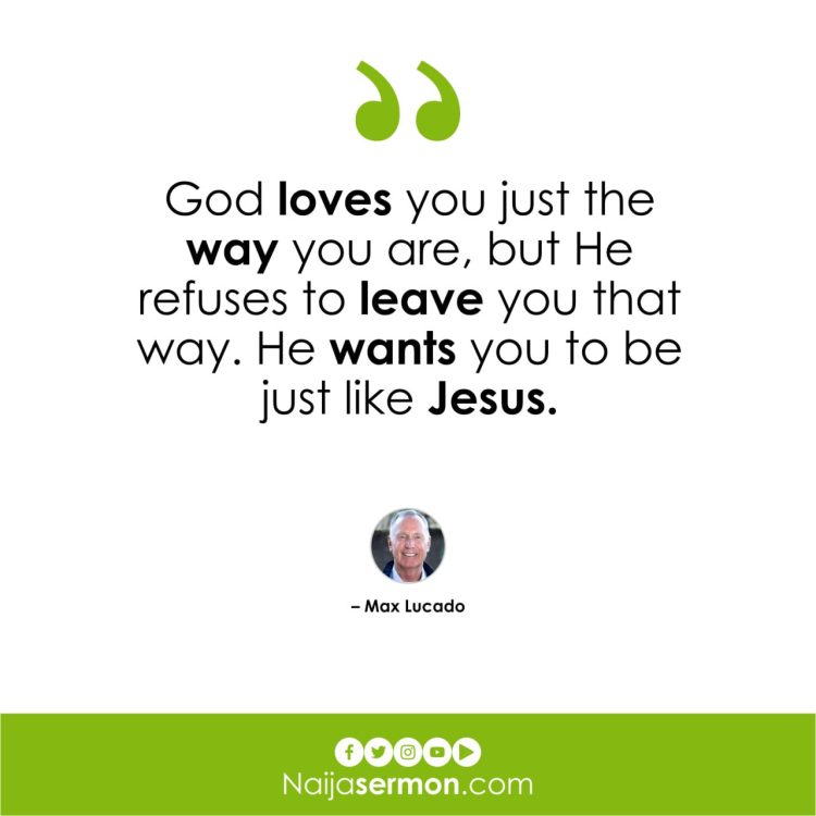 QUOTE OF THE DAY BY MAX LUCADO 1