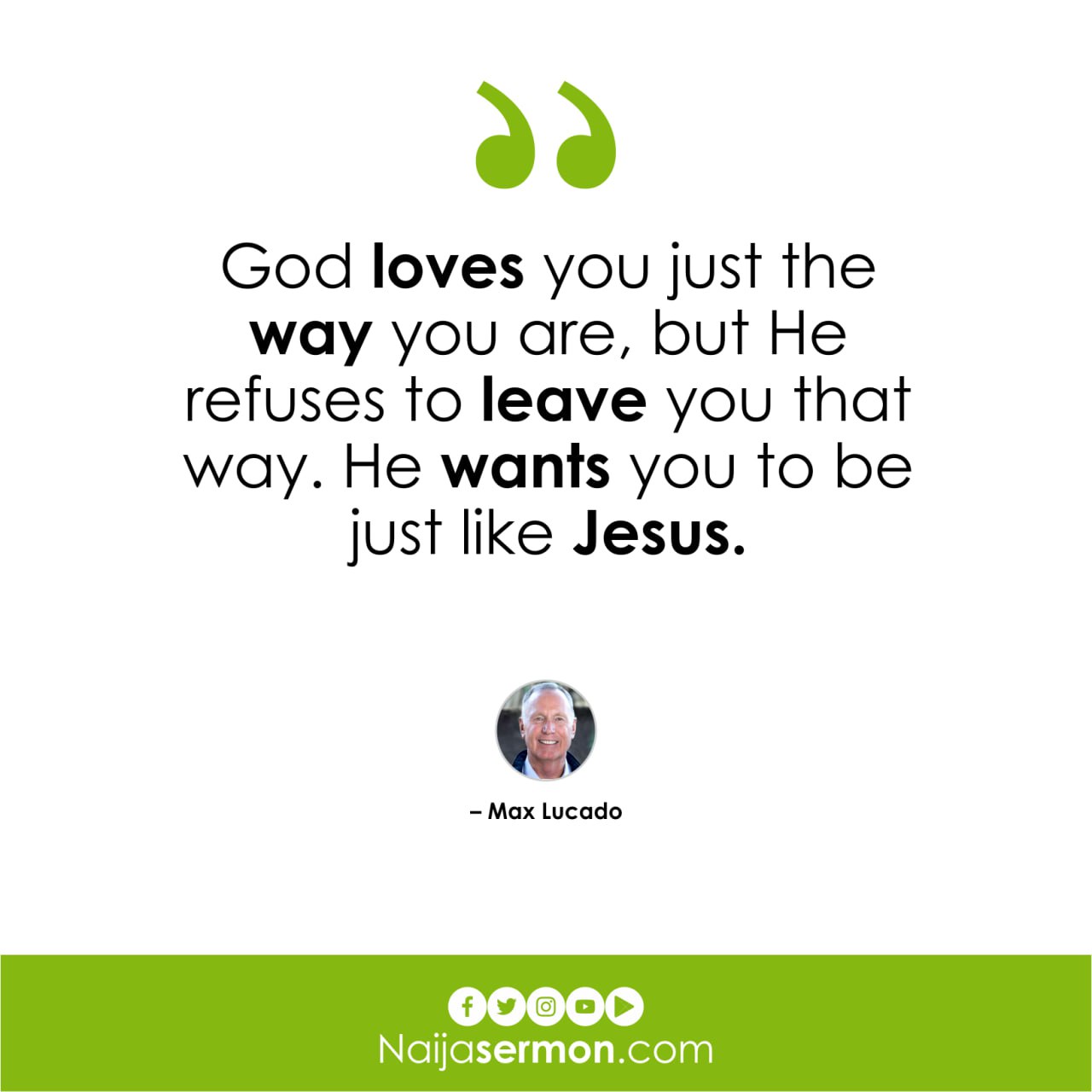 QUOTE OF THE DAY BY MAX LUCADO 10