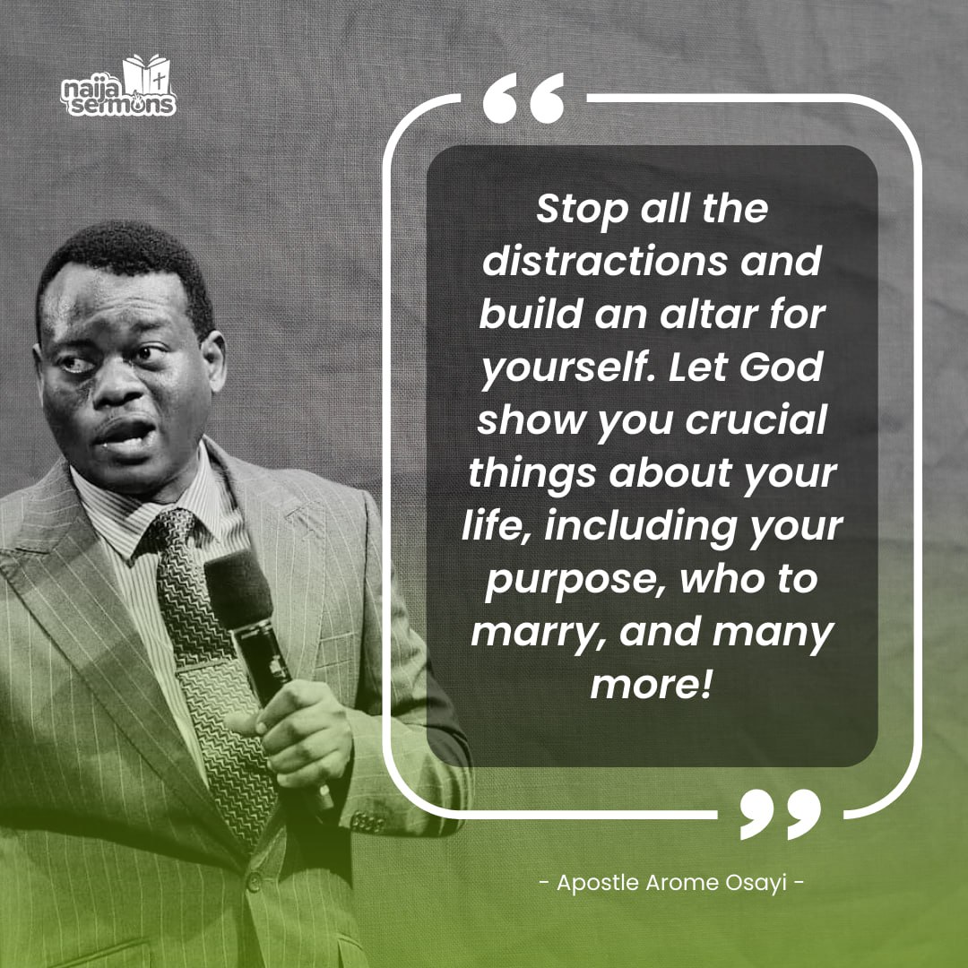QUOTE OF THE DAY BY APOSTLE AROME OSAYI 14