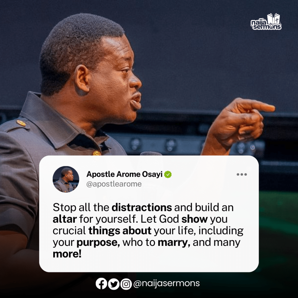 Quote Of The Day By Apostle Arome Osayi Naijasermons