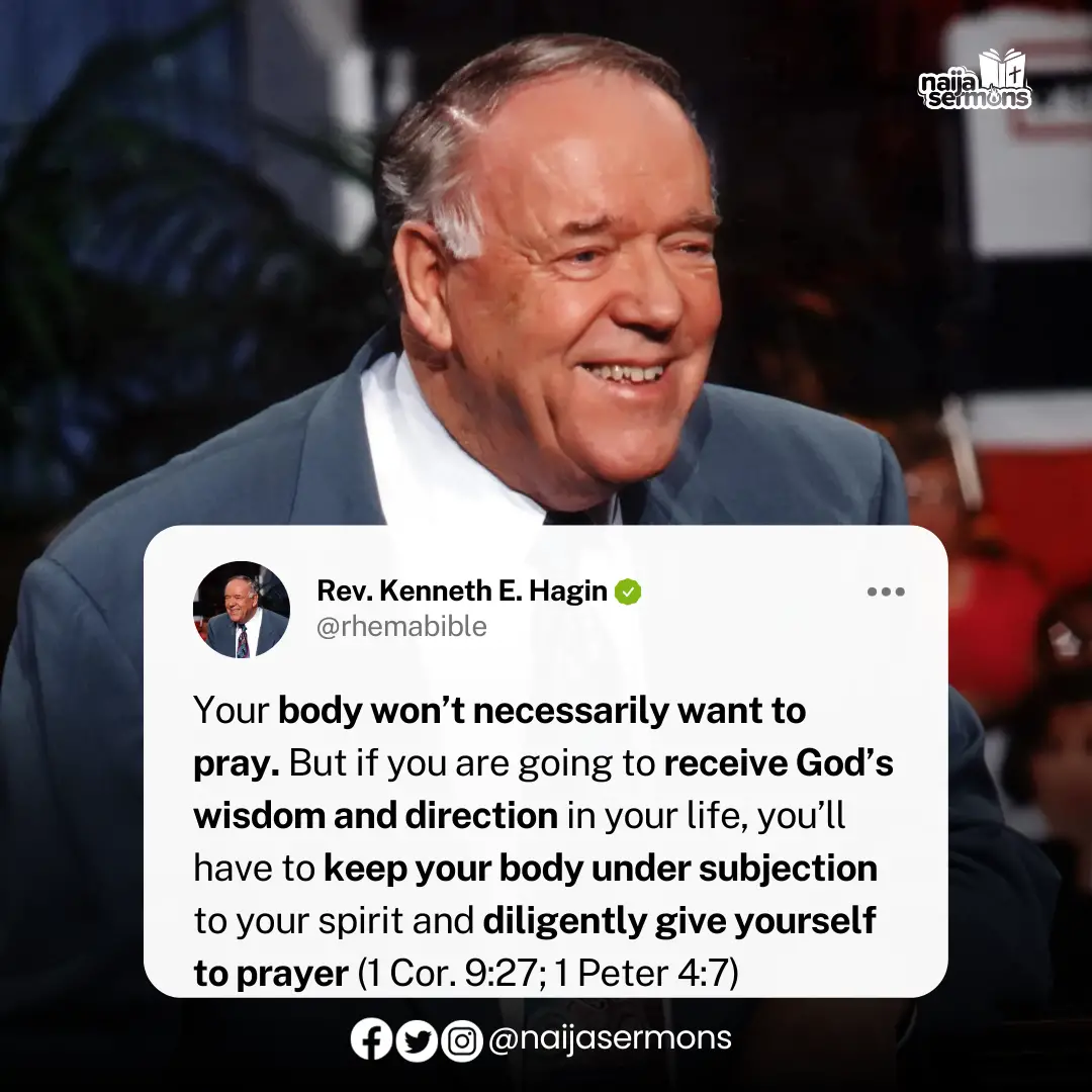 QUOTE OF THE DAY BY REV. KENNETH E. HAGIN 12