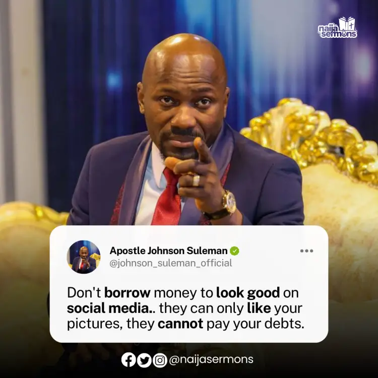 QUOTE OF THE DAY BY APOSTLE JOHNSON SULEMAN 4