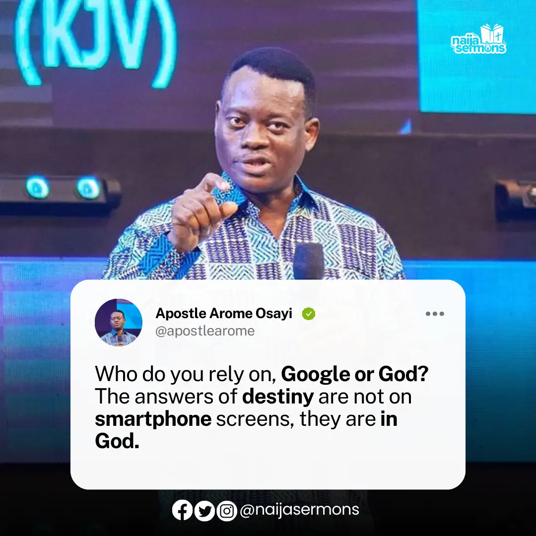 QUOTE OF THE DAY BY APOSTLE AROME OSAYI 6