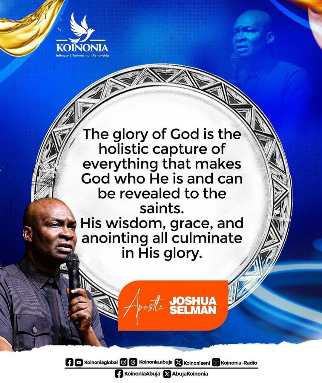 DOWNLOAD MP3: THE GLORY OF GOD BY Apostle Joshua Selman (October 15, 2023) 22
