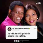 QUOTE OF THE DAY BY REV. MRS. FUNKE FELIX-ADEJUMO 7