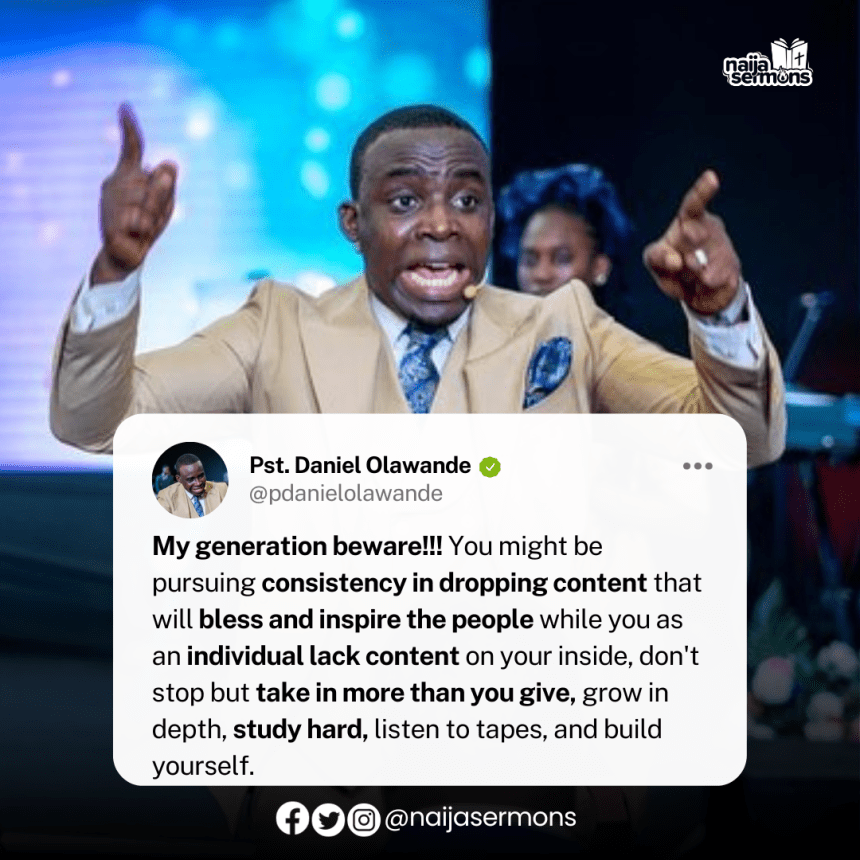 QUOTE OF THE DAY BY PST. DANIEL OLAWANDE 3
