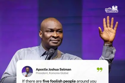 QUOTE OF THE DAY BY APOSTLE JOSHUA SELMAN 73
