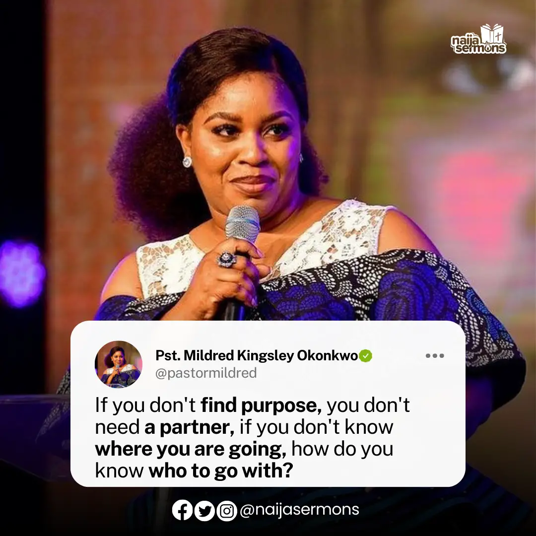 QUOTE OF THE DAY BY PST. MILDRED KINGSLEY OKONKWO 1