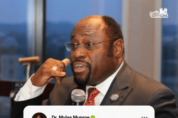 QUOTE OF THE DAY BY DR. MYLES MUNROE 9