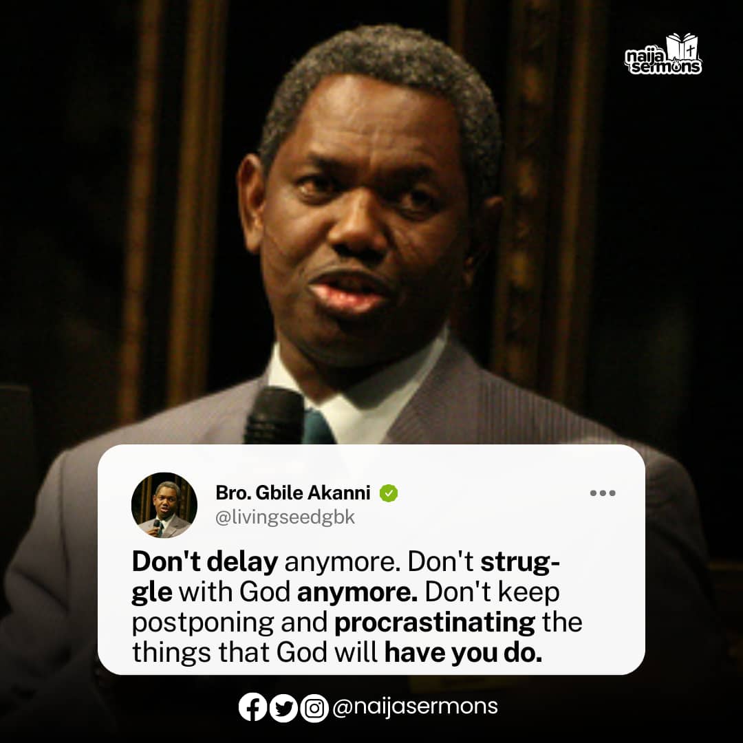 QUOTE OF THE DAY BY BRO. GBILE AKANNI 3