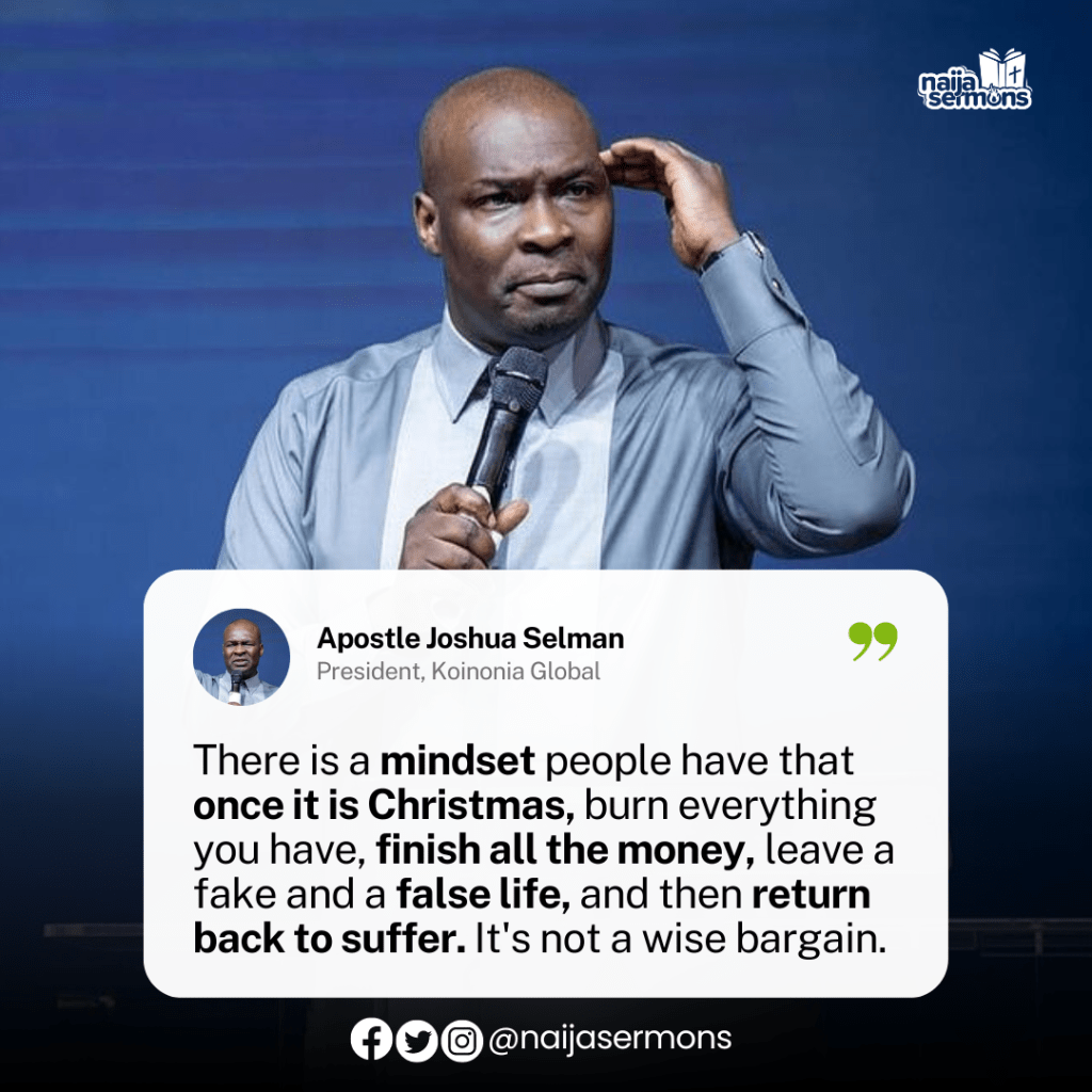 QUOTE OF THE DAY BY APOSTLE JOSHUA SELMAN 4