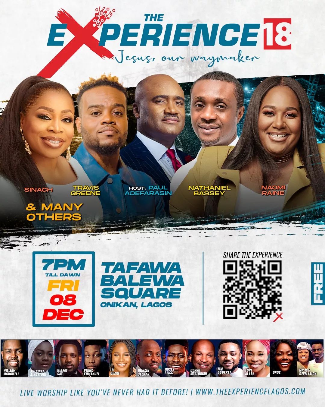 Lagos Set To Host The Largest Gospel Musical Concert (The Experience 18) This Friday 2